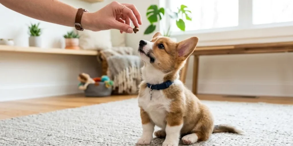 corgi puppy training