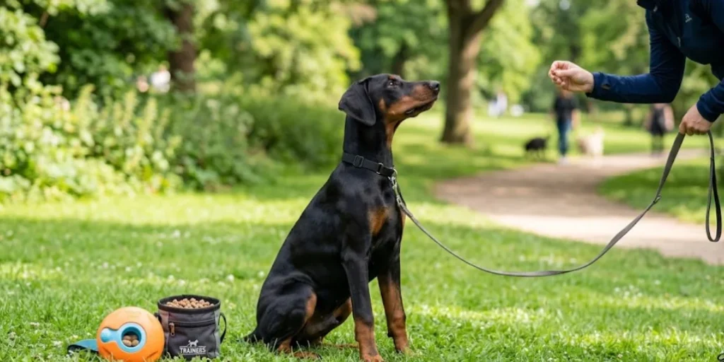 Train a Doberman